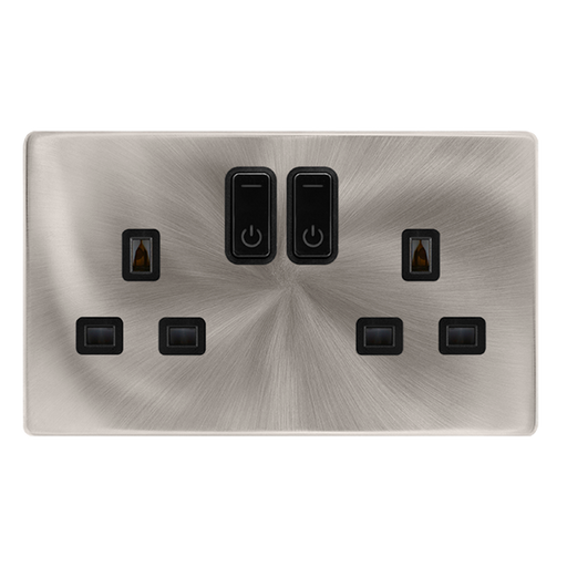Scolmore Sfbs30036bk 13a 2g Rf Smart Socket Definity Bs Bk Smart Socket Scolmore - Sparks Warehouse