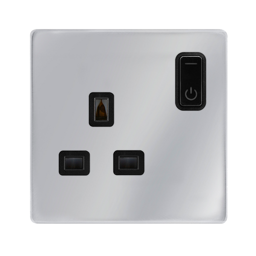 Scolmore Sfch30035bk 13a 1g Rf Smart Socket Definity Ch Bk Smart Socket Scolmore - Sparks Warehouse