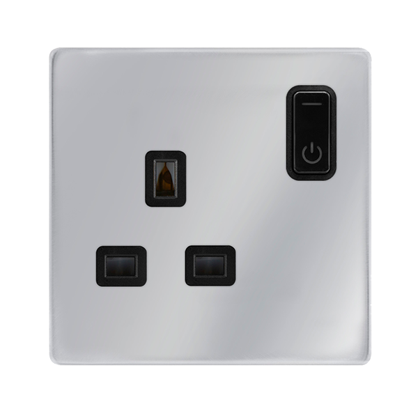 Scolmore Sfch30035bk 13a 1g Rf Smart Socket Definity Ch Bk Smart Socket Scolmore - Sparks Warehouse