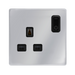 Scolmore Sfch30035bk 13a 1g Rf Smart Socket Definity Ch Bk Smart Socket Scolmore - Sparks Warehouse