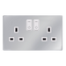 Scolmore Sfch30036pw 13a 2g Rf Smart Socket Definity Ch Pw Smart Socket Scolmore - Sparks Warehouse