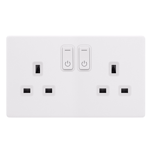 Scolmore Sfpw30036pw 13a 2g Rf Smart Socket Definity Pw Pw Smart Socket Scolmore - Sparks Warehouse