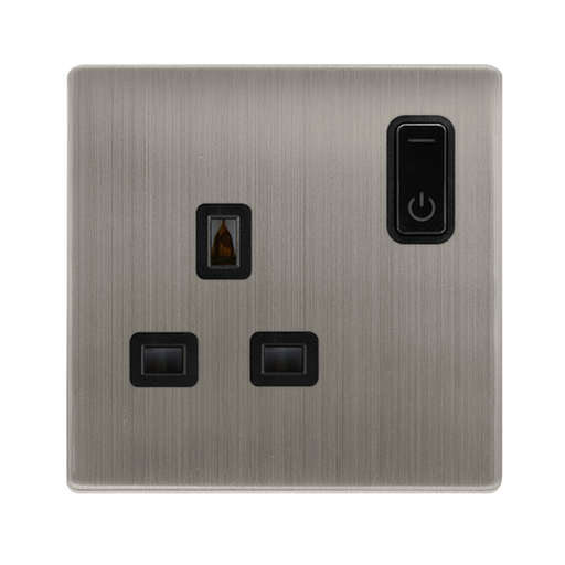 Scolmore Sfss30035bk 13a 1g Rf Smart Socket Definity Ss Bk Smart Socket Scolmore - Sparks Warehouse