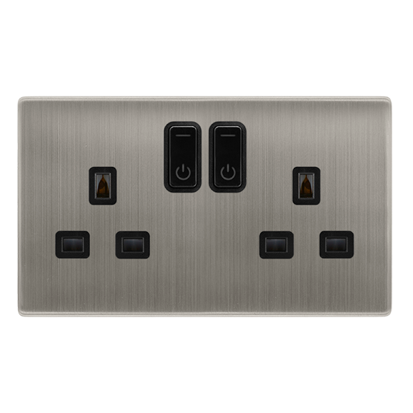 Scolmore Sfss30036bk 13a 2g Rf Smart Socket Definity Ss Bk Smart Socket Scolmore - Sparks Warehouse