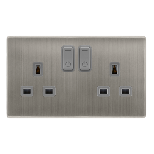 Scolmore Sfss30036gy 13a 2g Rf Smart Socket Definity Ss Gy Smart Socket Scolmore - Sparks Warehouse