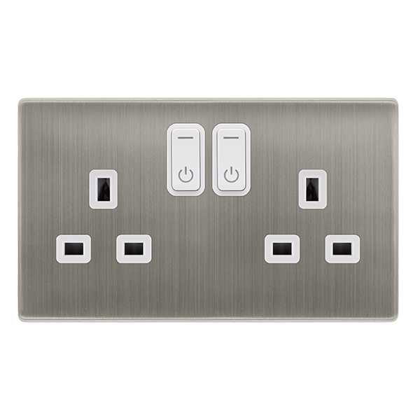 Scolmore Sfss30036pw 13a 2g Rf Smart Socket Definity Ss Pw Smart Socket Scolmore - Sparks Warehouse