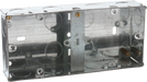 Knightsbridge GSK235D 2G 35mm Galvanised Steel Dual Box - 1 + 1 KB Knightsbridge - Sparks Warehouse
