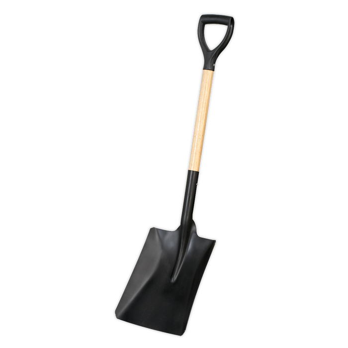 Sealey - SH710 Shovel with 710mm Wooden Handle Janitorial / Garden & Leisure Sealey - Sparks Warehouse