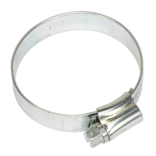Sealey - SHC2A Hose Clip Zinc Plated Ø35-51mm Pack of 20 Consumables Sealey - Sparks Warehouse