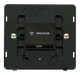 Scolmore SIN020BK - 10A 3 Pole Fan Isolation Switch Insert - Black Definity Scolmore - Sparks Warehouse