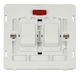 Scolmore SIN024PW - 20A Sink Bath Switch With Neon Insert - White Definity Scolmore - Sparks Warehouse