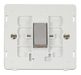 Scolmore SINCHPW-SMART1 - 1G Insert 1 Aperture Supplied With 1 x 10AX 2 Way Ingot Retractive Switch Module - White Definity Scolmore - Sparks Warehouse