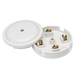 Knightsbridge SN8420 20A Junction Box 4 Terminal - White - 79mm Junction Box Knightsbridge - Sparks Warehouse