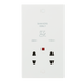 Knightsbridge SN8900N 115/230V Dual Voltage Shaver Socket with Neon ML Knightsbridge - Sparks Warehouse