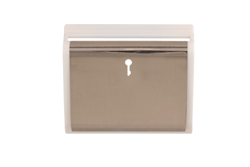 Scolmore SP620WHCH - Hotel Key Card Switch Cover Plate - White - Chrome New Media Scolmore - Sparks Warehouse