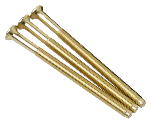 Scolmore SP650BR - Standard 3.5mm Dia. 50mm Long Screws (Bag 100) - Brass Essentials Scolmore - Sparks Warehouse