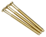 Scolmore SP650BR - Standard 3.5mm Dia. 50mm Long Screws (Bag 100) - Brass Essentials Scolmore - Sparks Warehouse