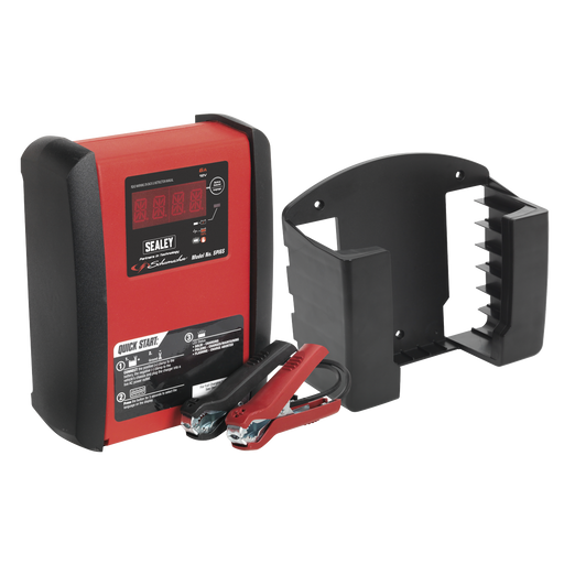 Sealey - SPI6SCOMBO Schumacher® 6A 12V Intelligent Battery Charger with Mounting Bracket Battery Chargers & Starters Sealey - Sparks Warehouse