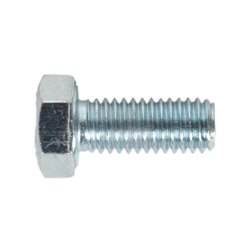 Sealey - SS512 HT Setscrew M5 x 12mm 8.8 Zinc DIN 933 Pack of 50 Consumables Sealey - Sparks Warehouse