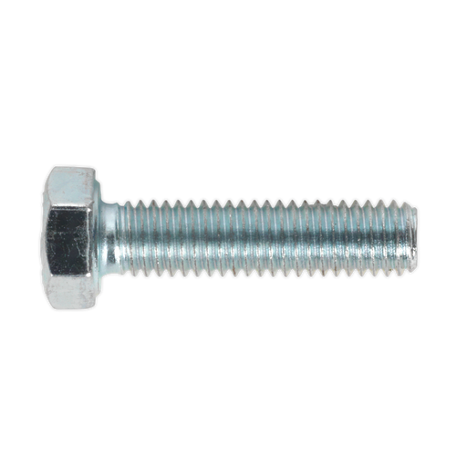Sealey - SS520 HT Setscrew M5 x 20mm 8.8 Zinc DIN 933 Pack of 50 Consumables Sealey - Sparks Warehouse