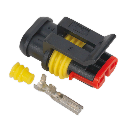 Sealey - SSC2F Superseal Female Connector 2-Way Pack of 5 Consumables Sealey - Sparks Warehouse