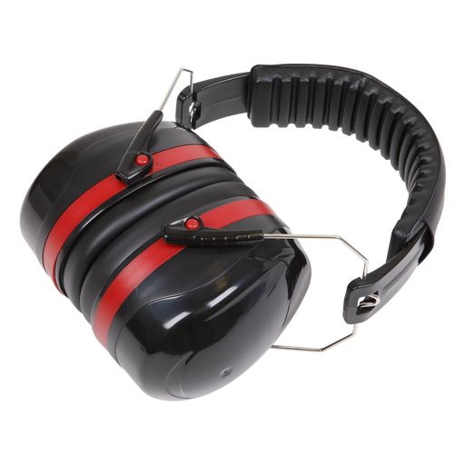 Sealey SSP19F - Deluxe Ear Defenders - Folding Safety Products Sealey - Sparks Warehouse