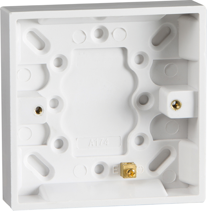 Knightsbridge SN1300 16MM Single PATTRESS BOX KB Knightsbridge - Sparks Warehouse