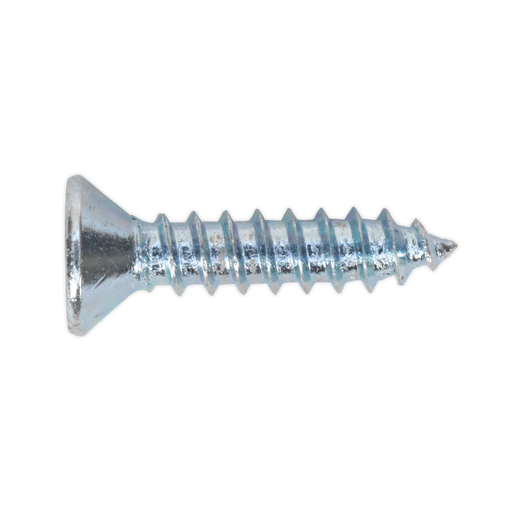 Sealey - ST3516 Self Tapping Screw 3.5 x 16mm Countersunk Pozi DIN 7982 Pack of 100 Consumables Sealey - Sparks Warehouse