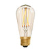 Zico ZIKD044/2W22E27A - Squirrel Cage ST64 Amber 2w E27 2000k LED Filament Squirrel Cage Zico - The Lamp Company