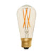 Zico ZIKD044/4W22E27A - Squirrel Cage ST64 Amber 4w E27 2000k LED Filament Squirrel Cage Zico - The Lamp Company