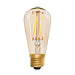Zico ZIKD044/4W22E27A - Squirrel Cage ST64 Amber 4w E27 2000k LED Filament Squirrel Cage Zico - The Lamp Company
