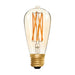 Zico ZIKD044/6W22E27A - Squirrel Cage ST64 Amber 6w E27 2000k LED Filament Squirrel Cage Zico - The Lamp Company