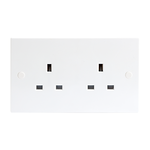 Knightsbridge SN9000U 13A 2G UNSwitched Socket KB Knightsbridge - Sparks Warehouse