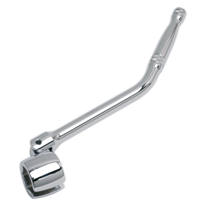 Sealey - SX0222 Oxygen Sensor Wrench with Flexi-Handle 22mm Vehicle Service Tools Sealey - Sparks Warehouse