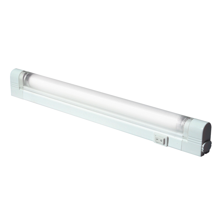 Knightsbridge T58 T5/G5 8W Slimline Linkable Switched Fluorescent Fitting With Diffuser - 343mm KB Knightsbridge - Sparks Warehouse