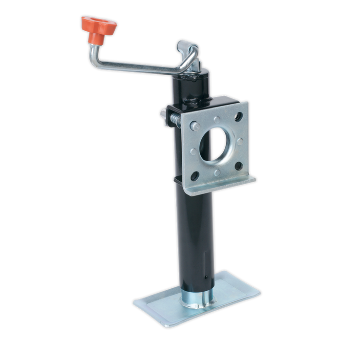 Sealey - TB373 Trailer Jack with Weld-On Swivel Mount 250mm Travel - 900kg Capacity Janitorial / Garden & Leisure Sealey - Sparks Warehouse