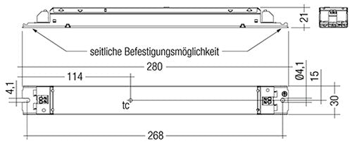 Tridonic 87500467 - LED EVG LC 65W 700mA fixC lp SNC