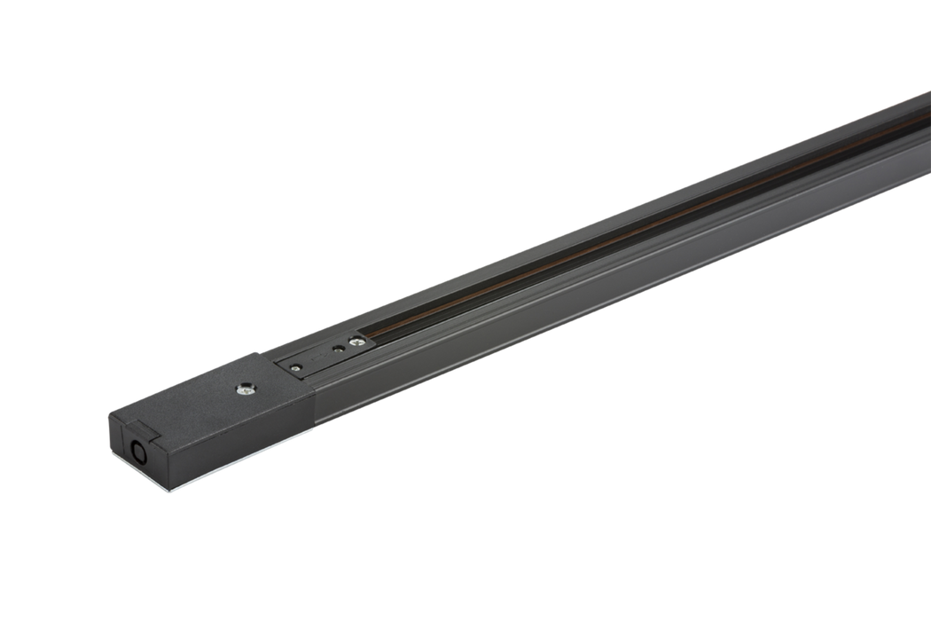 Knightsbridge TRK3MABK 230v Single Circuit Track Black 3 mtr Accessories Knightsbridge - Sparks Warehouse