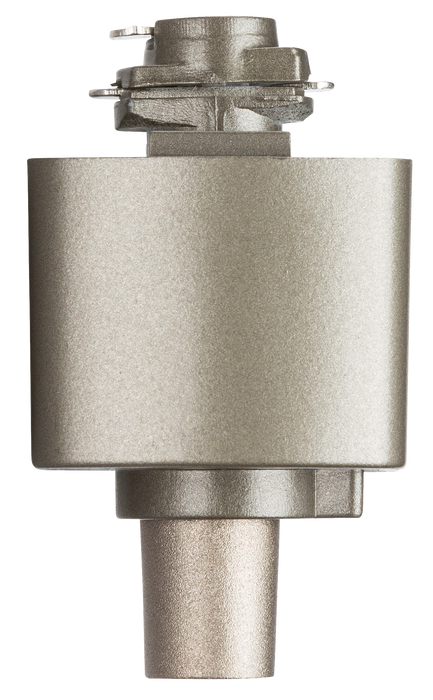 Knightsbridge TRKAD1S 230v Track Adaptor Satin Nickel KB Knightsbridge - Sparks Warehouse