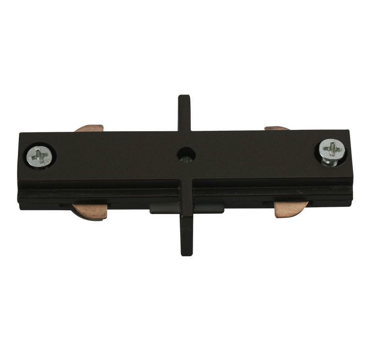 Knightsbridge TRKLC1BK 230v track In-line connector - Black. Accessories Knightsbridge - Sparks Warehouse