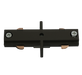 Knightsbridge TRKLC1BK 230v track In-line connector - Black. Accessories Knightsbridge - Sparks Warehouse