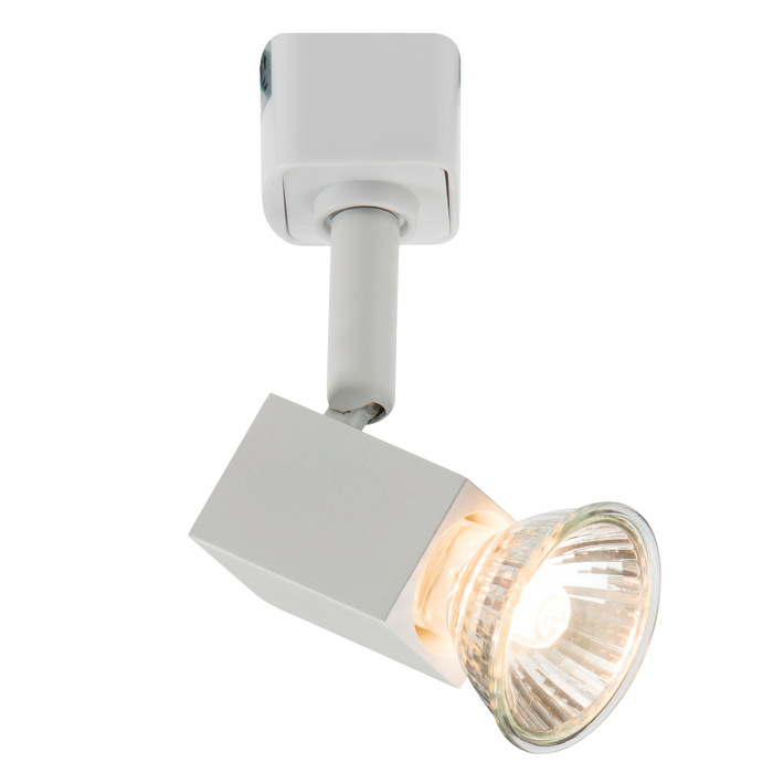 Knightsbridge TRKSP1AW 230v GU10 Track SpotLight 50w Max White KB Knightsbridge - Sparks Warehouse