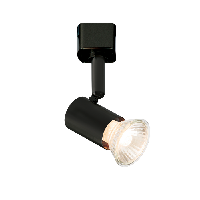 Knightsbridge TRKSP2ABK 230v GU10 Track SpotLight 50w Max Black Light Switches Knightsbridge - Sparks Warehouse