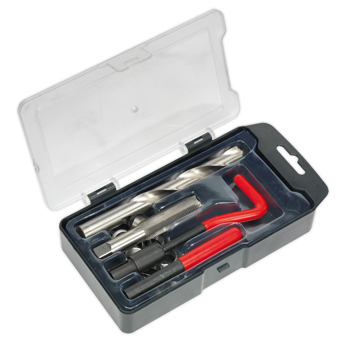 Sealey - TRM14 Thread Repair Kit M14 x 1.25mm Vehicle Service Tools Sealey - Sparks Warehouse