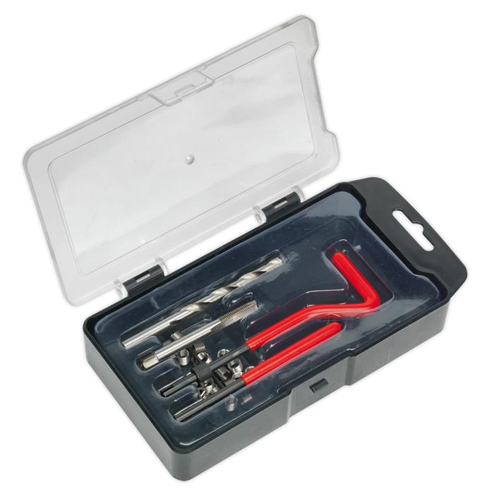 Sealey - TRM6 Thread Repair Kit M6 x 1mm Vehicle Service Tools Sealey - Sparks Warehouse