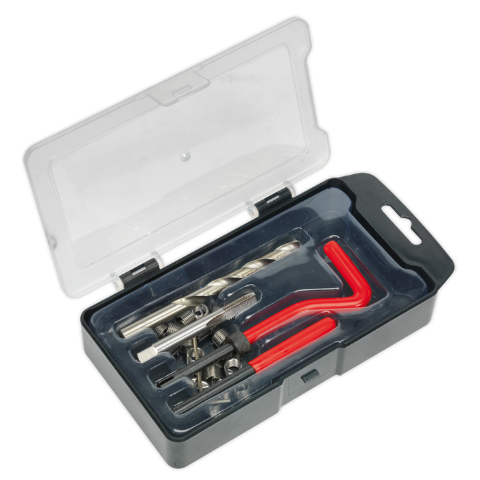 Sealey - TRM8 Thread Repair Kit M8 x 1.25mm Vehicle Service Tools Sealey - Sparks Warehouse