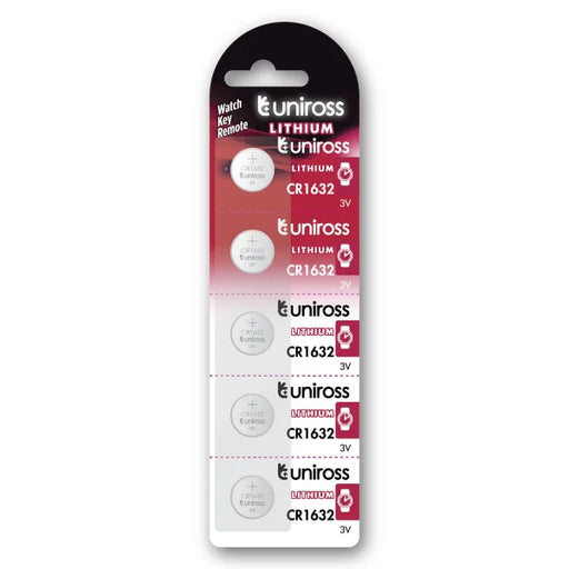 UNIROSS - Uniross CR1632 3V LITHIUM COIN CELL (C5)