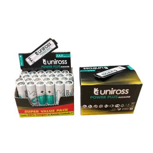 UNIROSS - Uniross 1.5V AAA ALK POWER PLUS (B24)