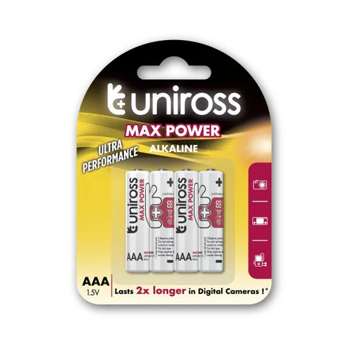 UNIROSS - Uniross 1.5V AAA ALK MAX POWER (C4)