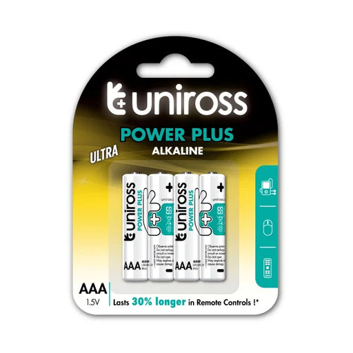 UNIROSS - Uniross 1.5V AAA ALK POWER PLUS (C4)